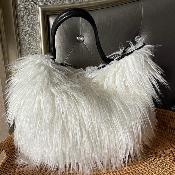 glenda gies Handbags - GLENDA GIES LARGE HANDBAG LEATHER COMBO